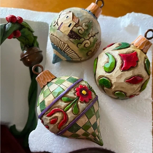 Jim shore Sleigh Bells Ring 6 piece set - Picture 3 of 3